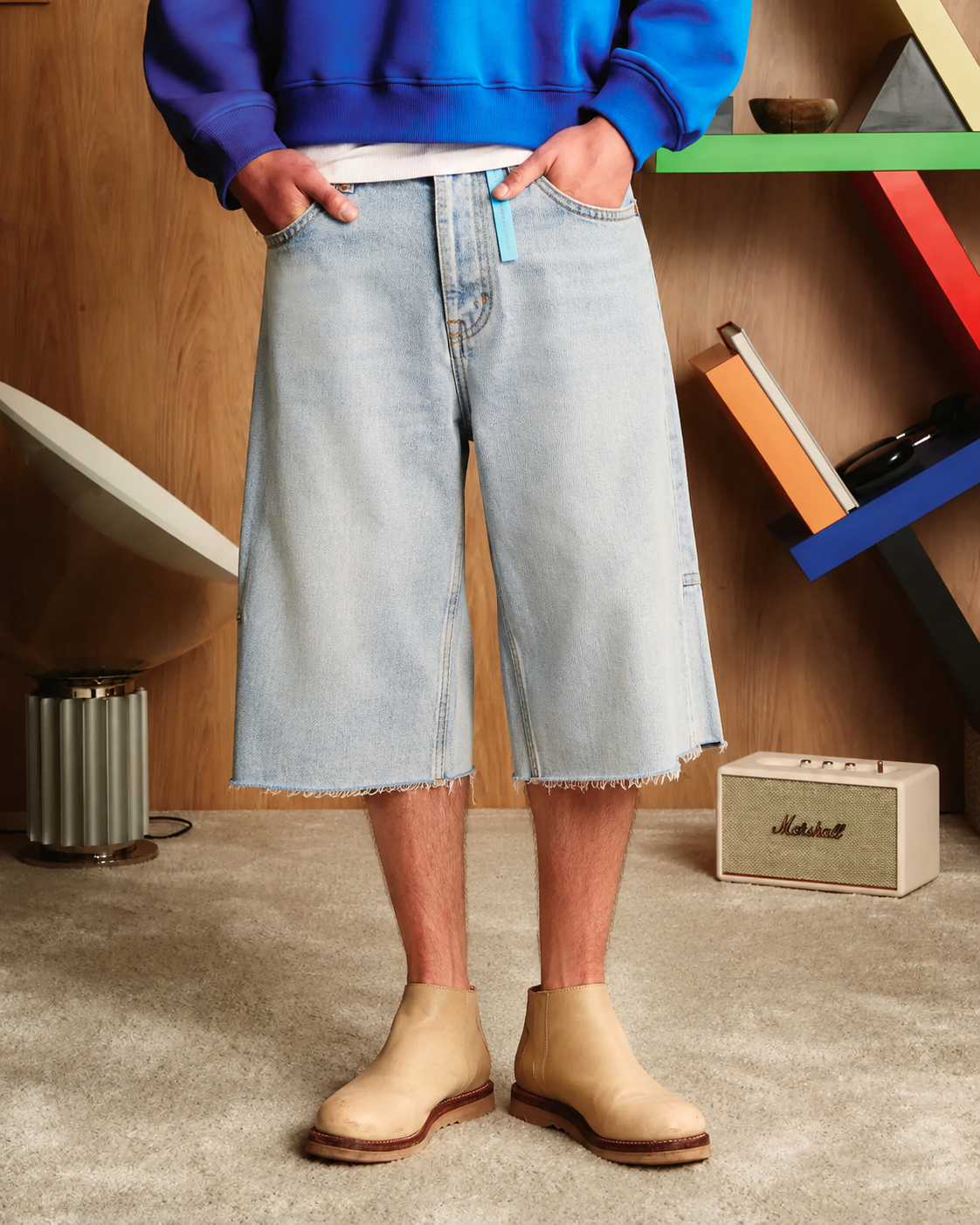 PANTS FRINGED