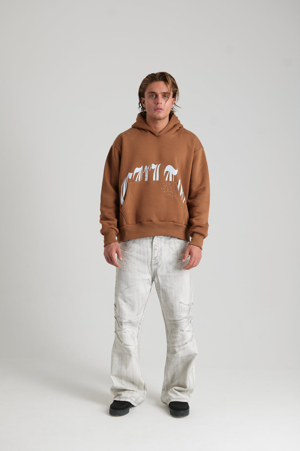 Strass Pocket Hoodie