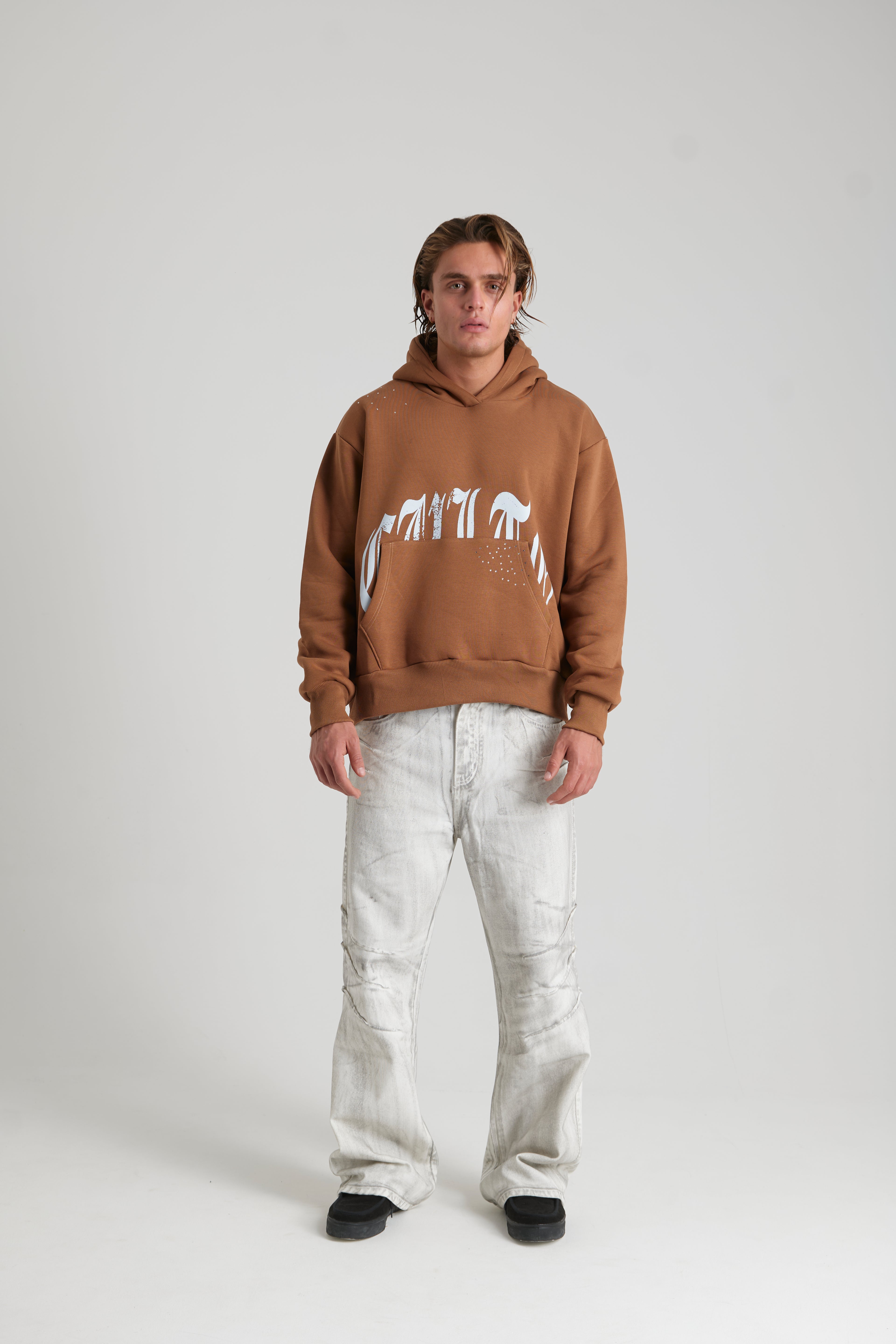 Strass Pocket Hoodie