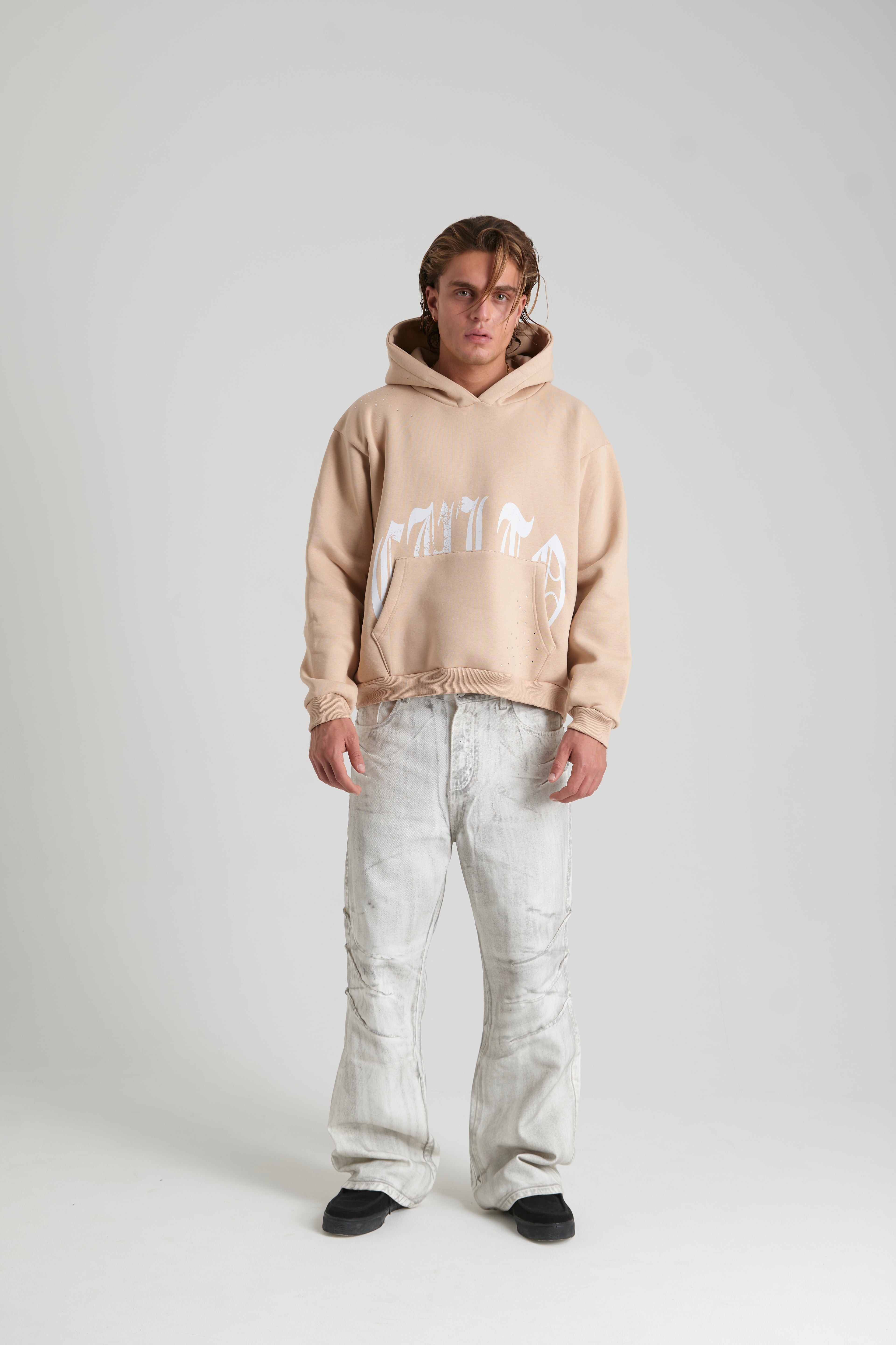 Strass Pocket Hoodie