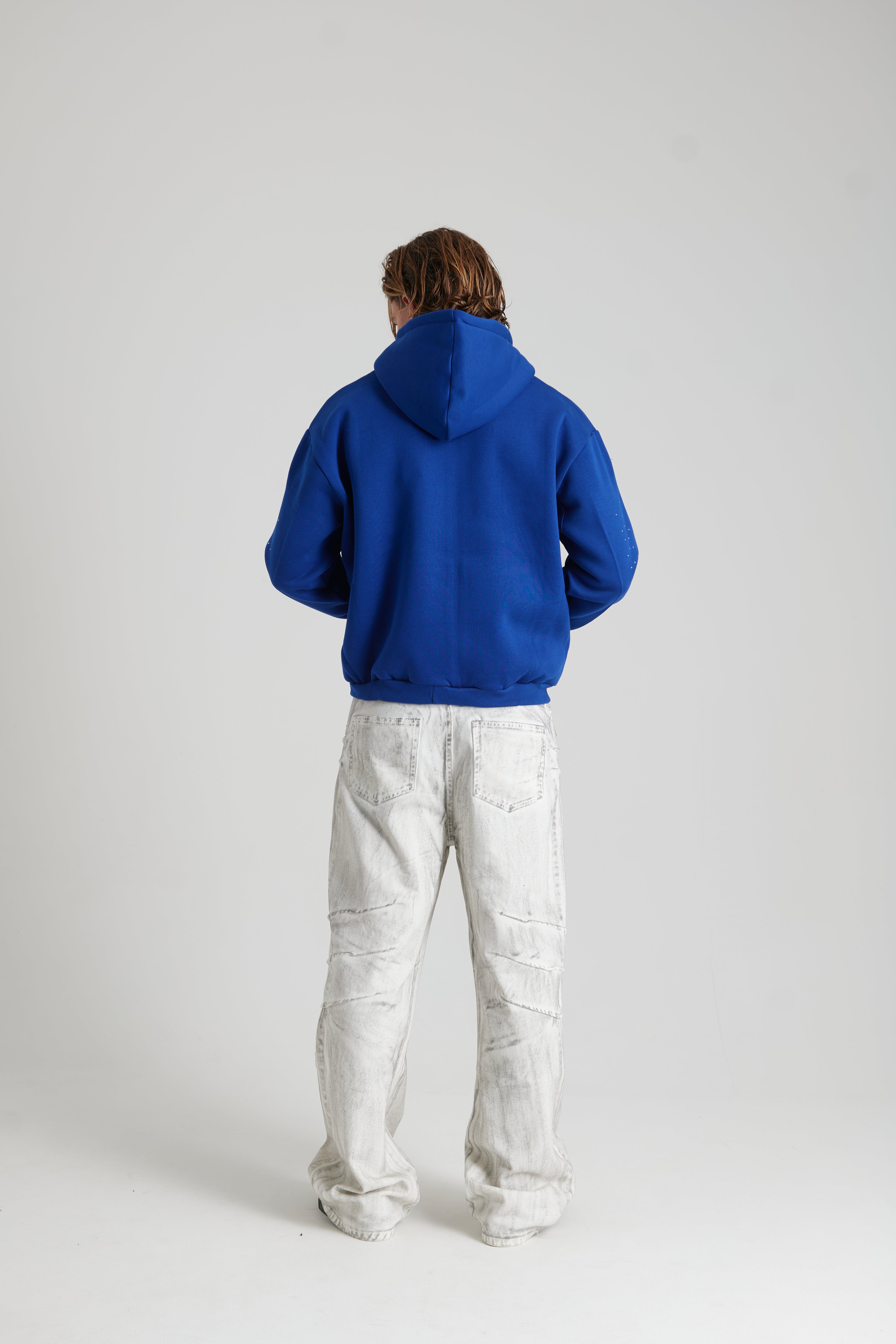 Strass Zip Hoodie