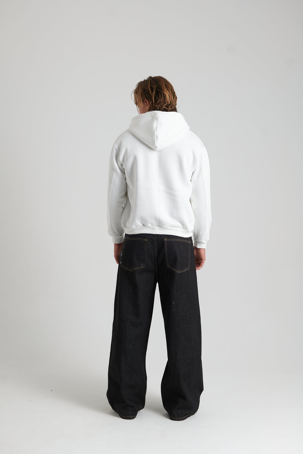 Strass Zip Hoodie