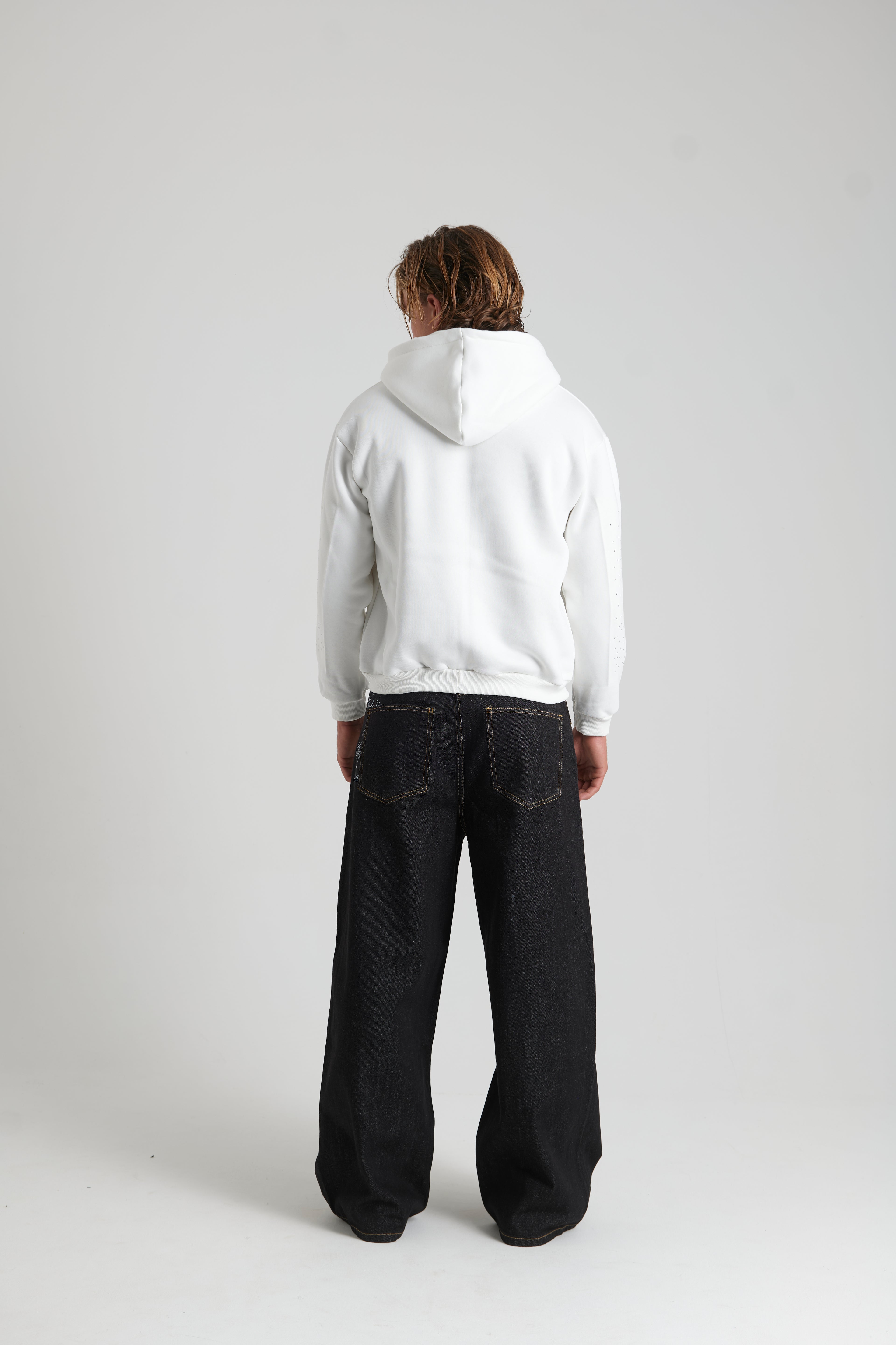 Strass Zip Hoodie
