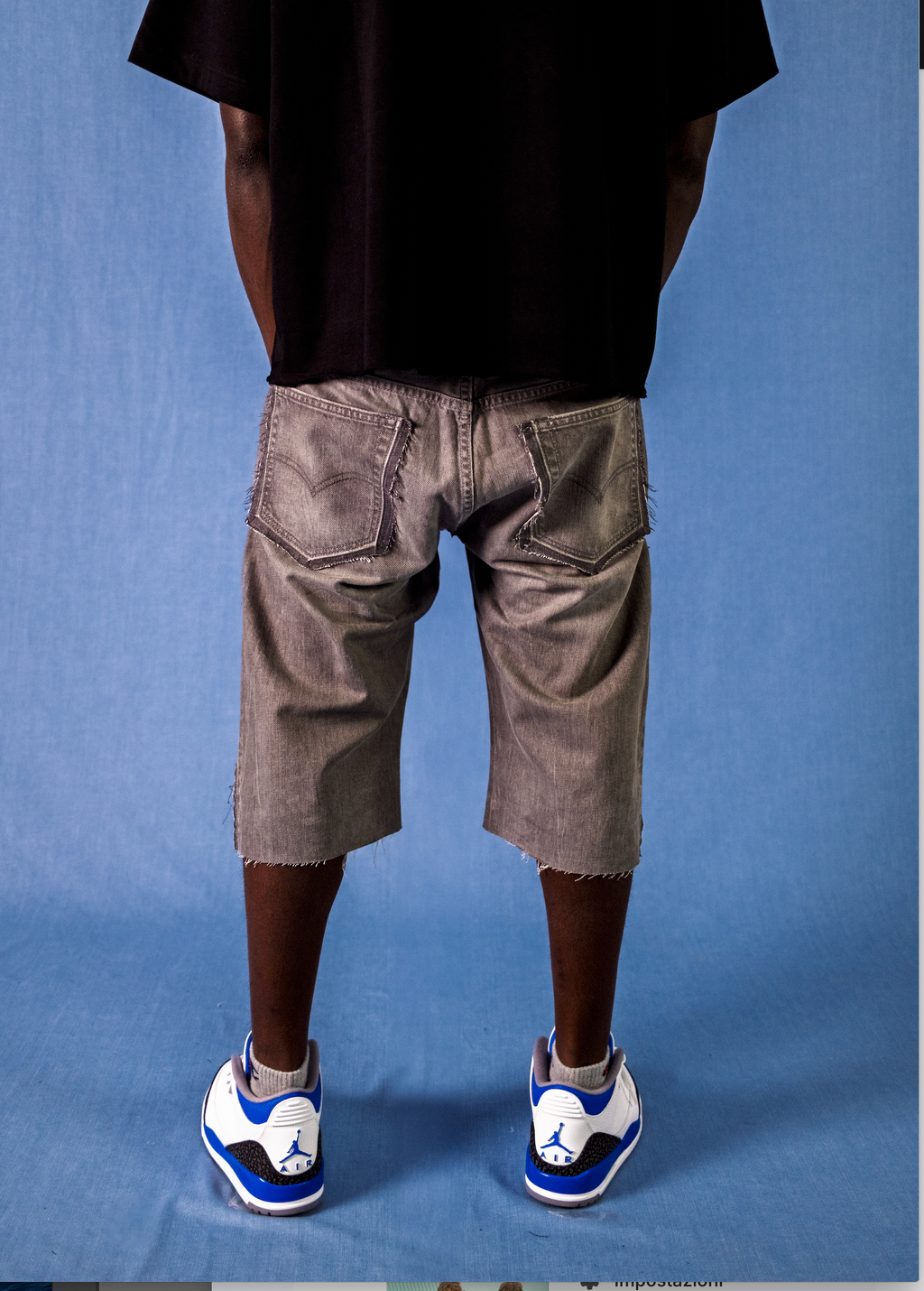 PANTS FRINGED